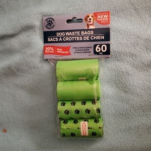 Dog waste bags